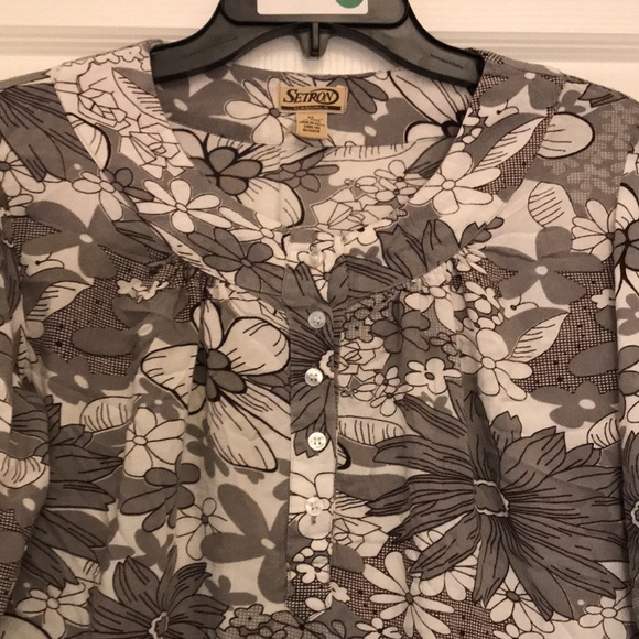 Setron Casuals 3/4 sleeve blouse - Picture 4 of 16